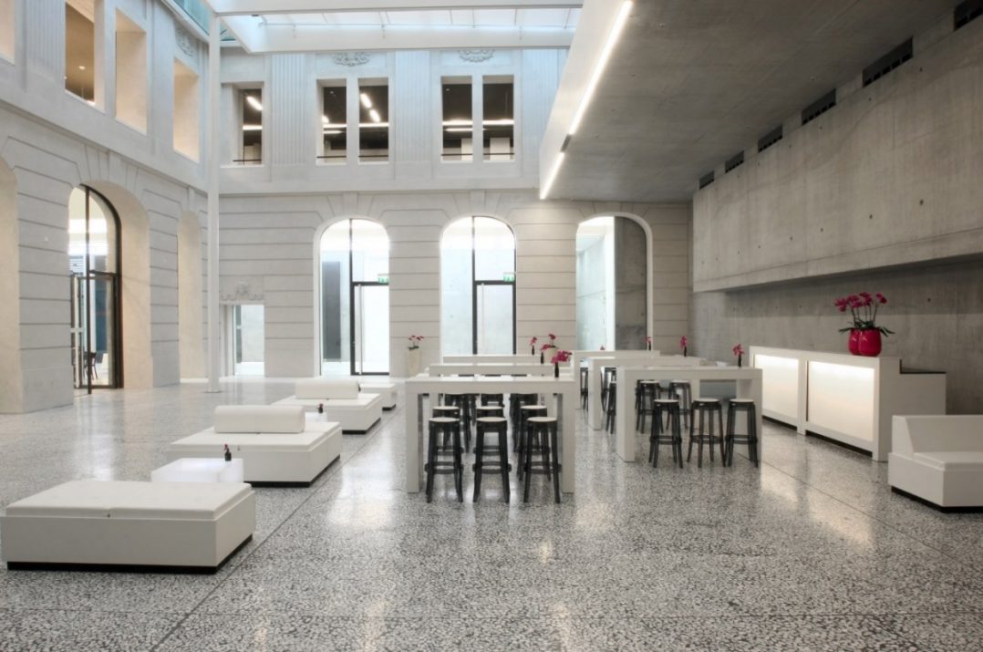 Neue Location für die Playtime Berlin - Foyer des Palazzo Italia