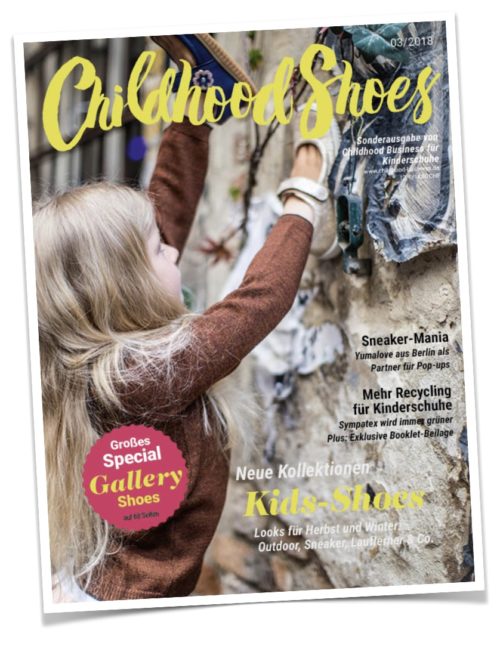 Zur Messe "Gallery Shoes" erscheint die 1. Ausgabe des neuen Magazins "Childhood Shoes"