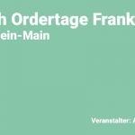 Kinderschuh Ordertage Frankfurt – wichtige Daten