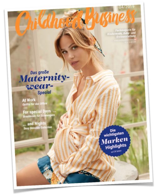 Cover der Ausgabe 04 / 2019 von Childhood Business - Sonderausgabe Maternitywear