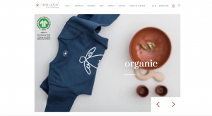 Stolz wirbt das Label auf seiner Website www.organicbyfeldman.eu mit dem GOTS-Logo.