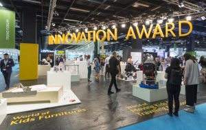Die Sonderfläche des Innovation Awards zeigt nochmal alle nominierten Produkte.