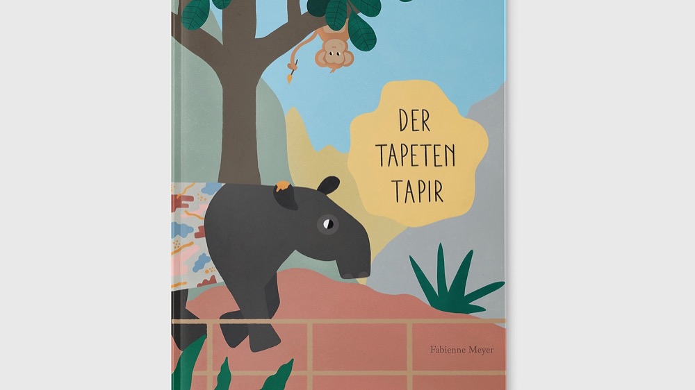 Das Kinderbuch "Der Tapeten Tapir" von Fabienne Meyer über Fantasie, Freundschaft und Kreativität.