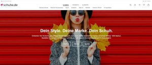 Frischer Look: Die Website Schuhe.de wurde rundum erneuert.