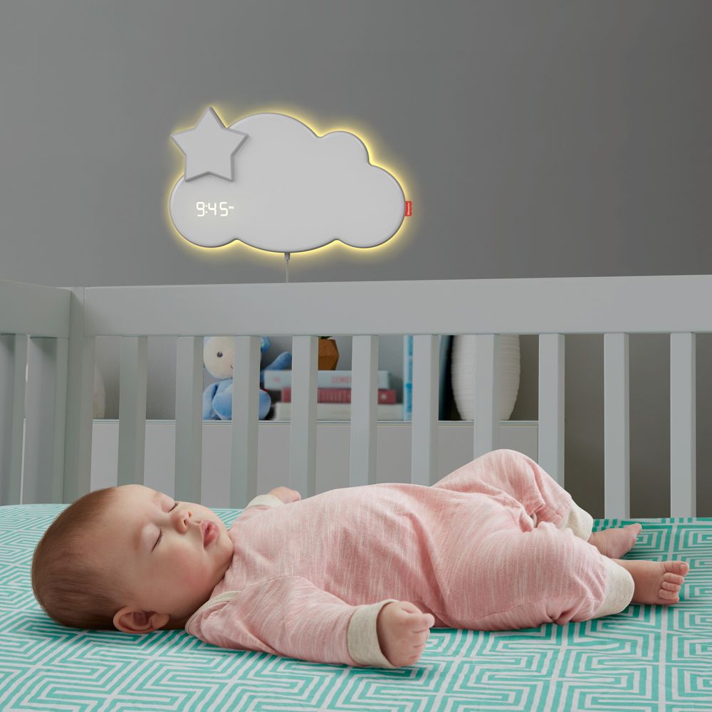 Das Schlaflicht "Lumalu" hilft bereits Babys beim Einschlummern.
