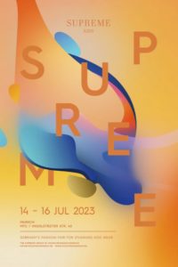Cover des Ausstellerkatalogs zur Supreme Kids im Juli 2023