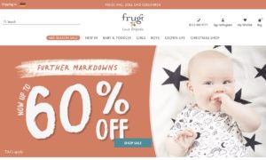 Screenshot der Marke Frugi