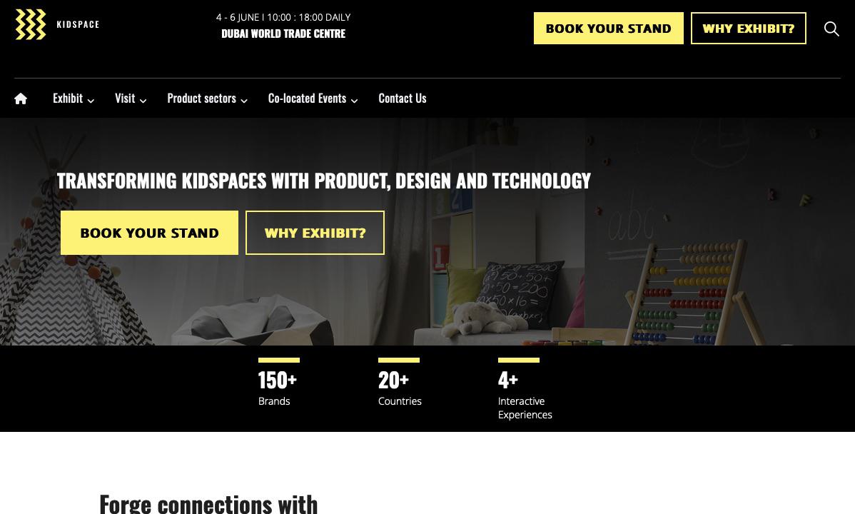Screenshot der Marke Kidspace