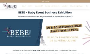 Screenshot der Marke Bebe Paris